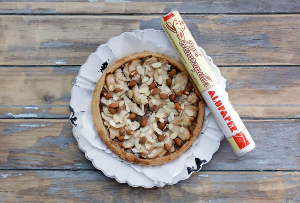 pie-manzana-nueces-almendras