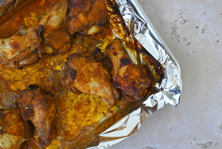 Alureceta: Alitas de pollo al horno  