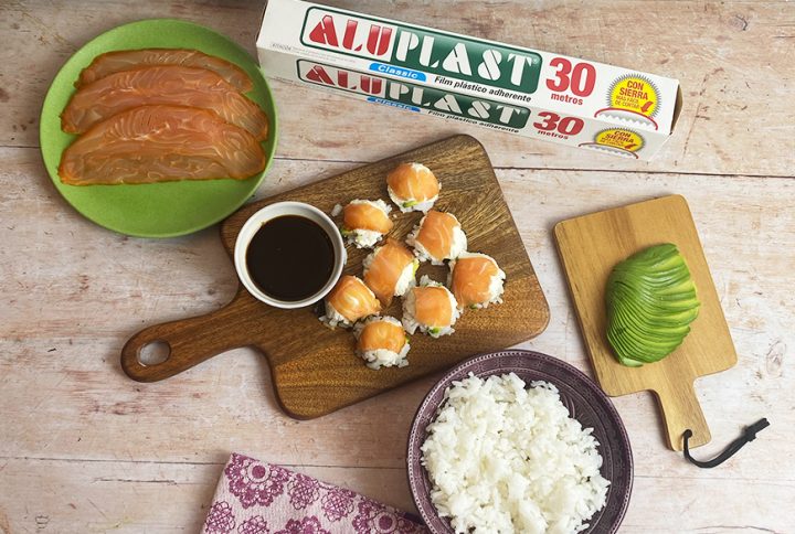 Alureceta: Sushi bites fáciles y deliciosos